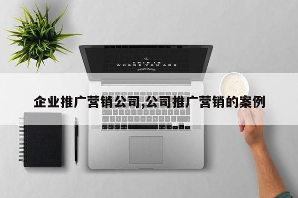 企业推广营销公司,公司推广营销的案例