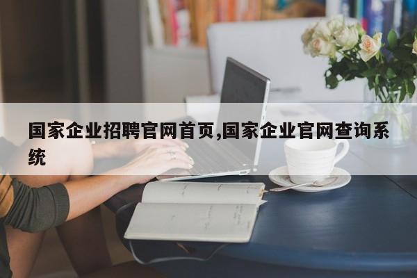 国家企业招聘官网首页,国家企业官网查询系统
